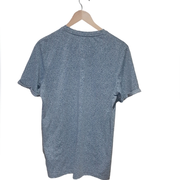 Jack & Jones Men's Austin Floral Print Linen Blend Short Sleeve T-Shirt Large - Picture 2 of 8